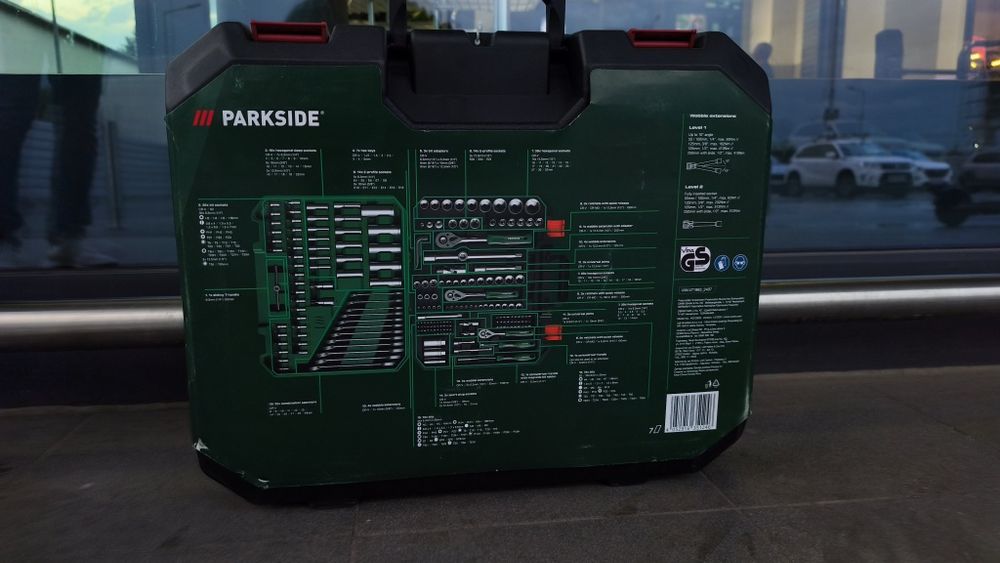 Trusa Chei tubulare sigilate Parkside profesionale