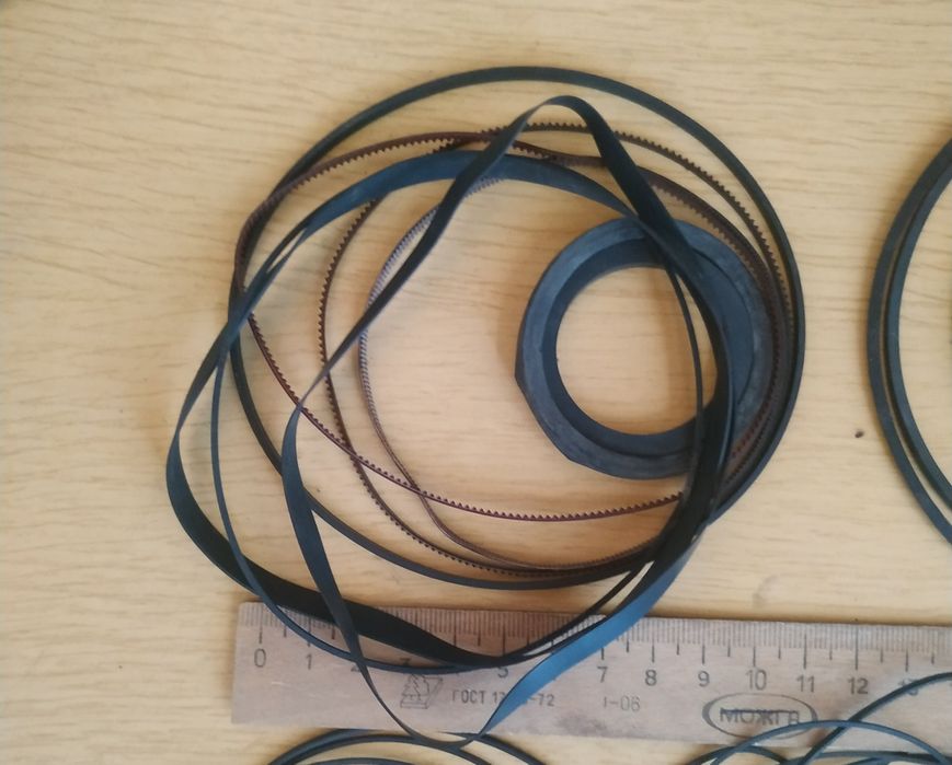 Пасики для магнитофонов, головки .