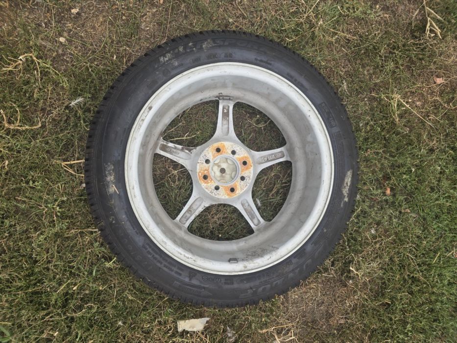 Jante pe 16 .2 cu cauciucuri de iarna și 2.m+s