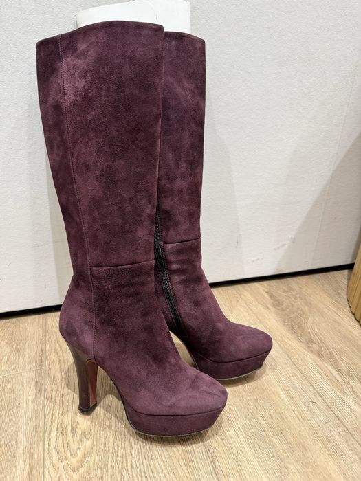 Сапоги на платформе