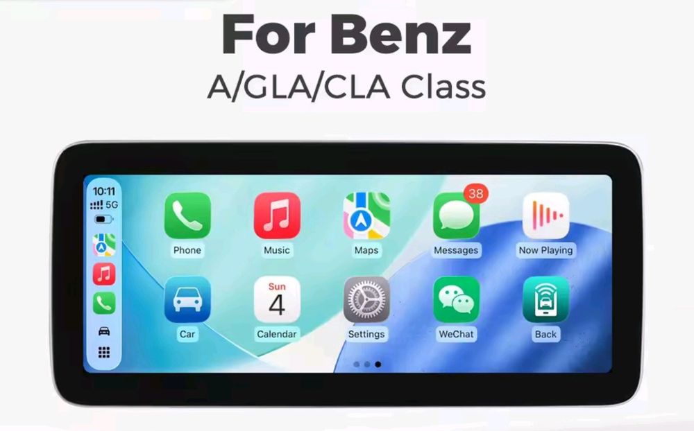 Mercedes W176, X156, C117 мултимедия Android, GPS, навигация, Carplay