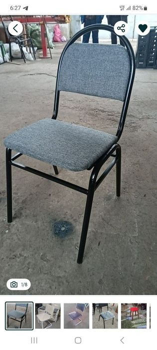 Стулья на металлическом карказе от производителя