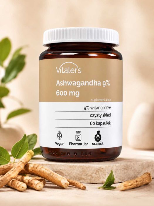 Ашваганда Vitalers | 60 капсул / 9% / 54 мг