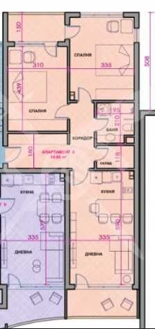 Продава се Тристаен апартамент в Поморие - 94 кв.м за 1662 €/кв.м - Снимка #1