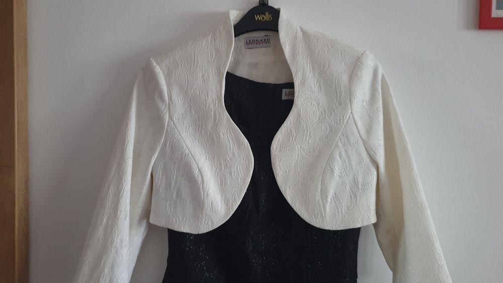 Costum de ocazie, rochie si bolero, S/M