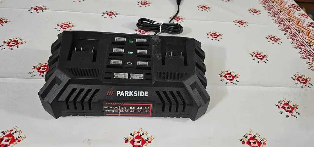 Polizor unghiular  flex fara fir Parkside Performance PWSAP 40-Li A1
