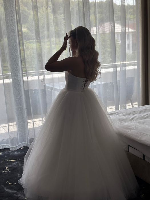 Rochie mireasa tulle Cluj Ivaz Couture