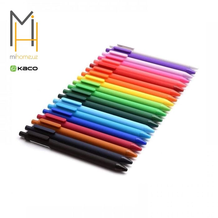 Набор гелевых ручек Xiaomi KACO PURE Gel Pens 20 цветов (K1015)