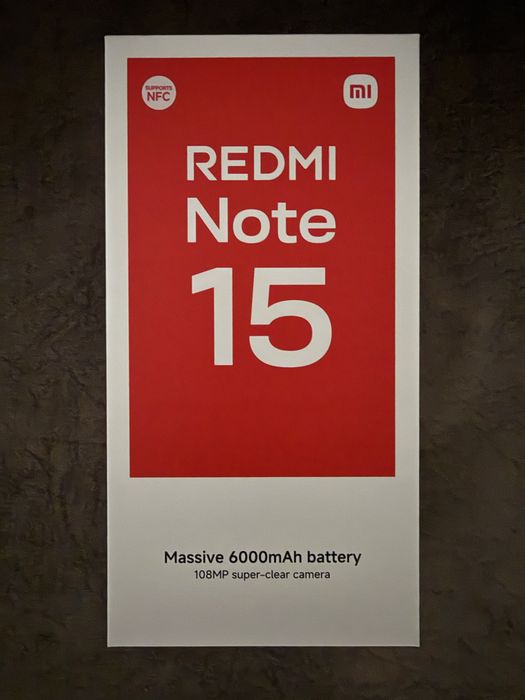 Xiomi redmi note 15