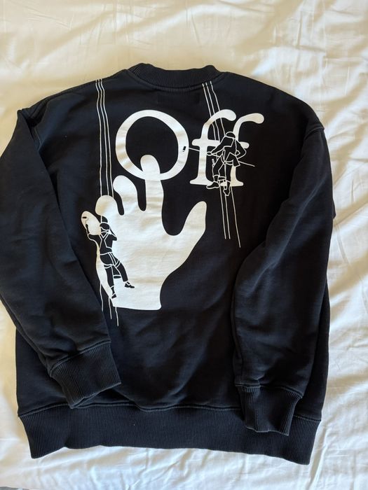 Hanorac fara gluga  Off-White