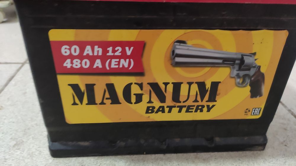 Аккумулятор 12 вольт 60 Ah