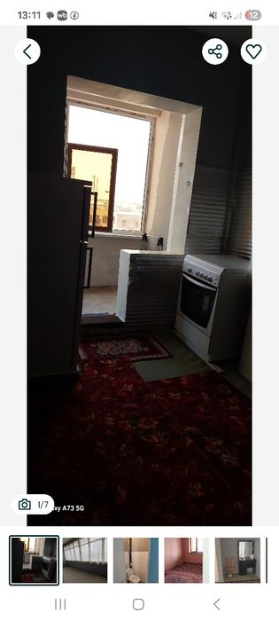 Сдаётся квартира своя 2х комнатная 6 микраене