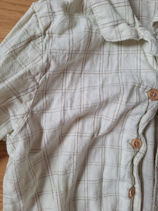 2 cămăși băieți bumbac h&m 2-3ani