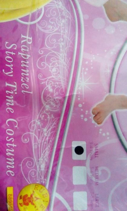 Рокля Disney pricess - Rapunzel за момиче 3-4 годишна възраст