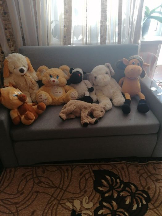 Игрушки мягкие за все 5000т
