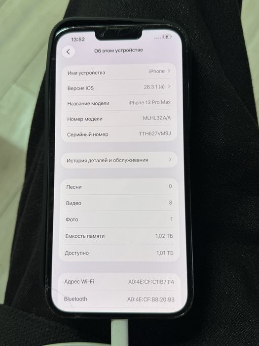 Айфон 13 про мах 1тб