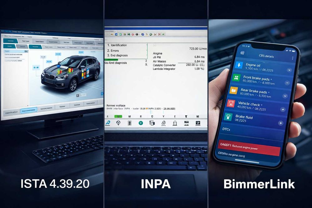 Диагностика на BMW - ISTA/INPA/Bimmerlink/Carly/NCS Expert