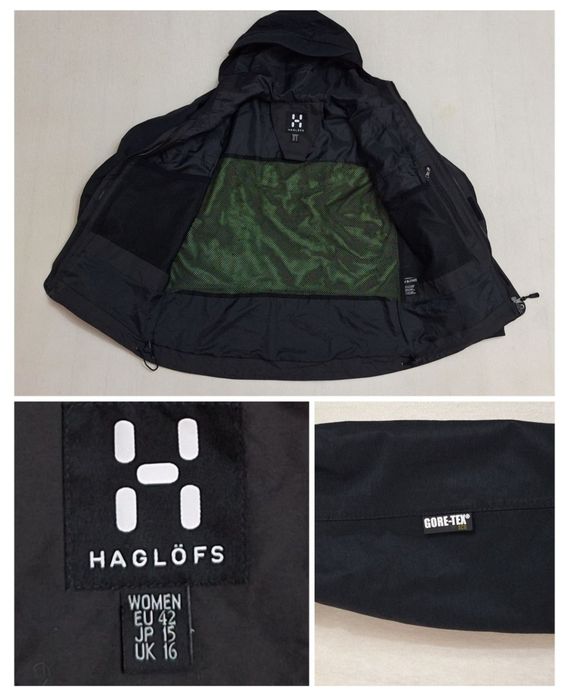 Jacheta Gore-Tex Haglofs Airak, munte, trekking impermeabilă nr 42 (M)