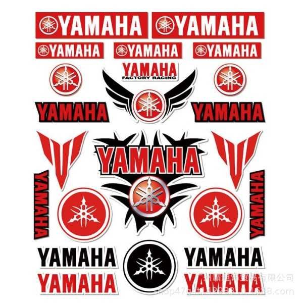 Мото светлоотразителни стикери- сет