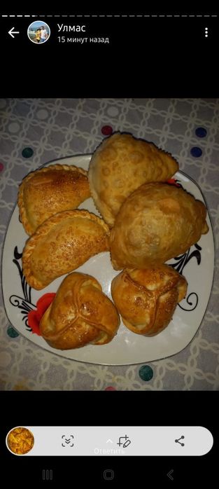 Выпечки самса чебуреки
