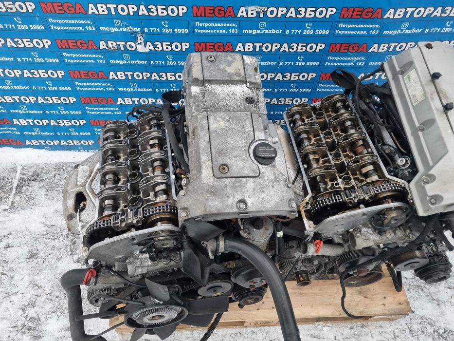 Двигатель 111 на Мерседес / Mercedes 1.8-2.3