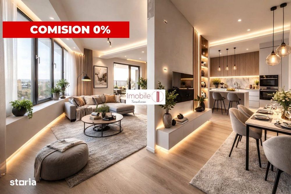 Penthouse de Lux pe 2 Niveluri | Parcare inclusa |  Comision Zero
