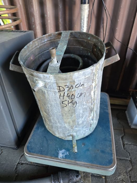 Cazan cupru stare buna., platbenzi și țeava cupru