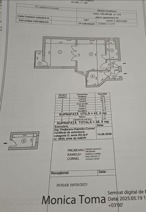 Calea Calarasilor | 2 camere | et 4/7