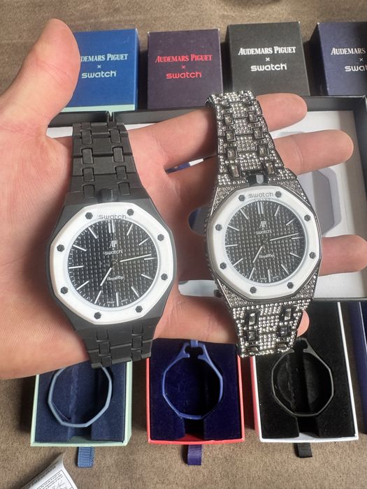 Audemars Piguet x Swatch Royal Pop + каишки