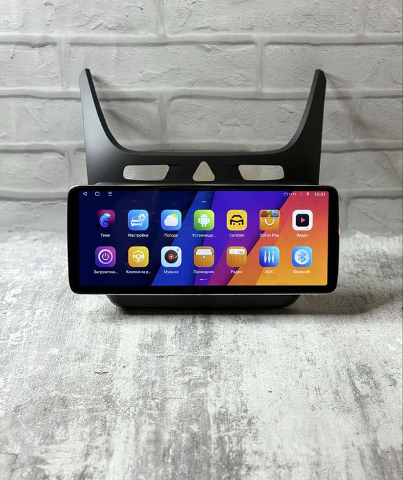 Магнитола для Кобальт Cobalt с рамкой 4+64г сим карта 8 ядер процессор