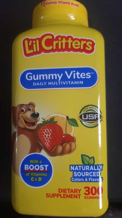 детский мультивитамин, detskiy multivitamin  Lil Critters