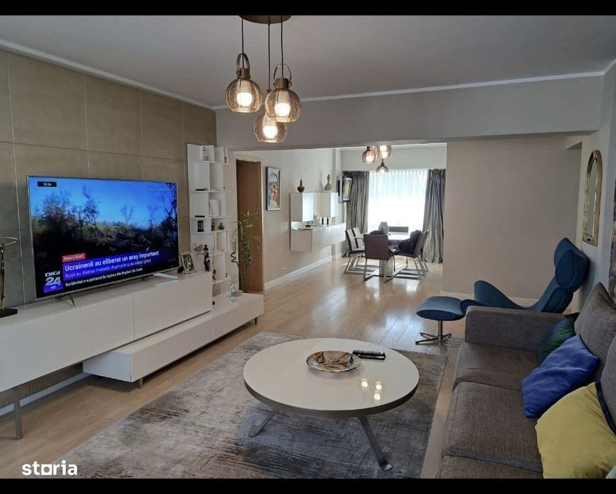 Victoriei | 4 Camere | 108 mp Utili | Living 38 mp | Bloc cu Pază Perm