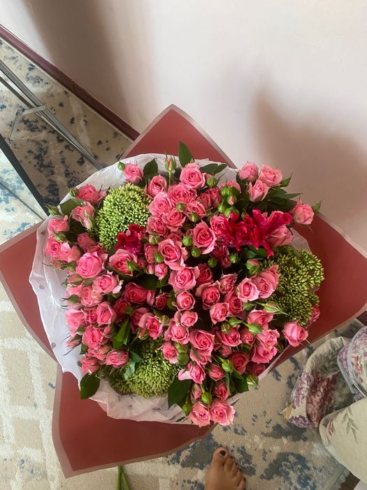 Букет цветов сегодняшние