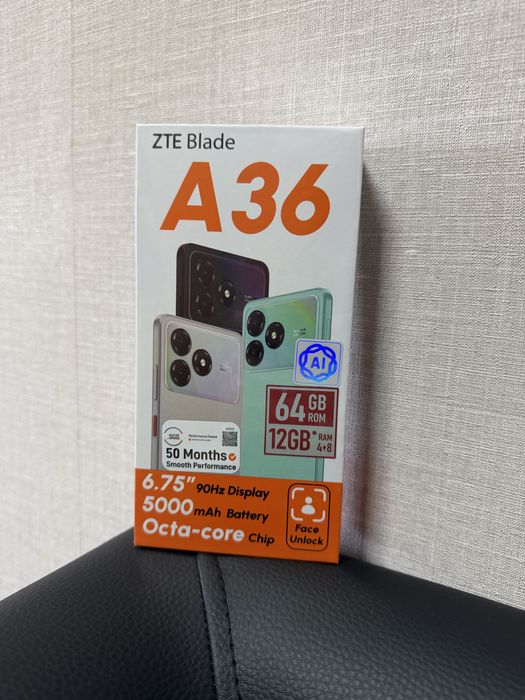 А ZTE 36 Blade смартфон