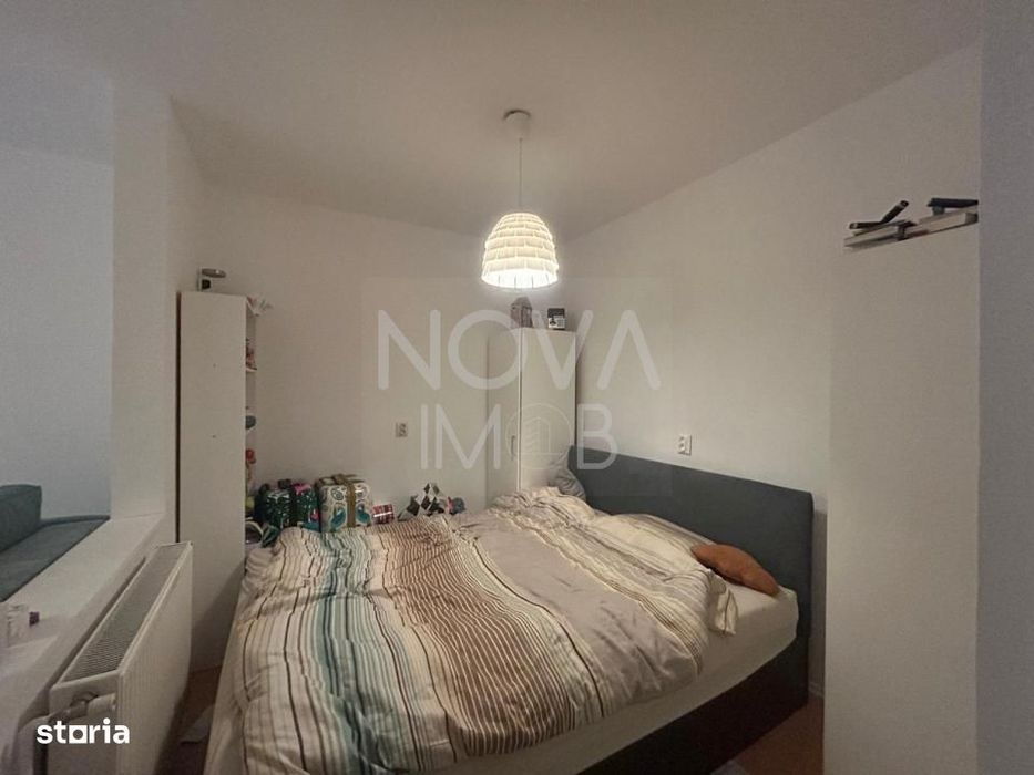 Apartament cu 1 camera, etaj intermediar, mobilat si utilat