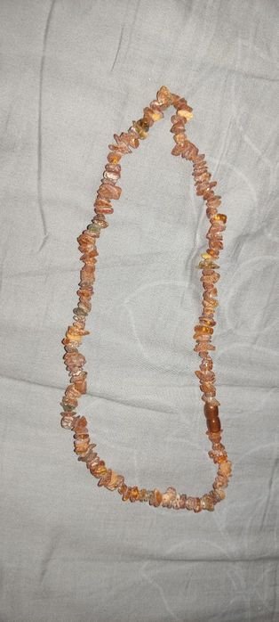 Бусы янтарные советские