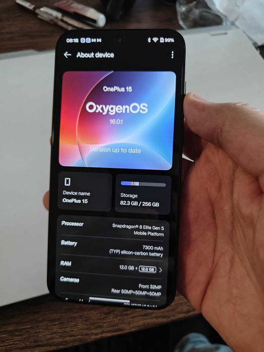 OnePlus 15 5G 7300mAh 12/256GB Global ROM