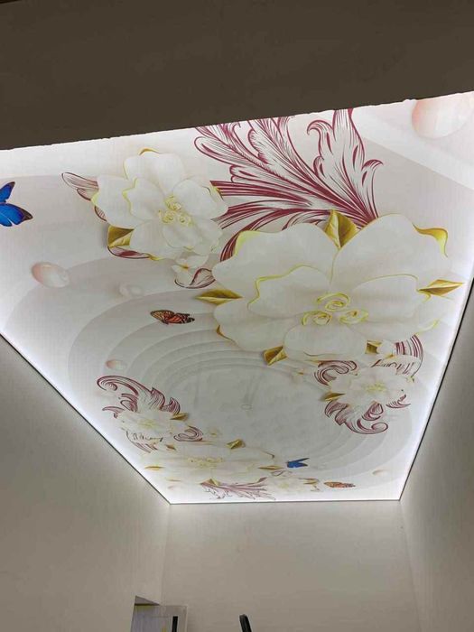 Натяжные потолки. Natyajnoy potolok