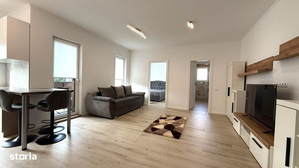 Apartament modern cu 2 camere, Floresti, PRIMA INCHIRIERE, 2 parcari,