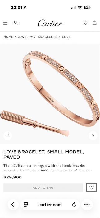 Cartier LOVE 177 бриллиантов