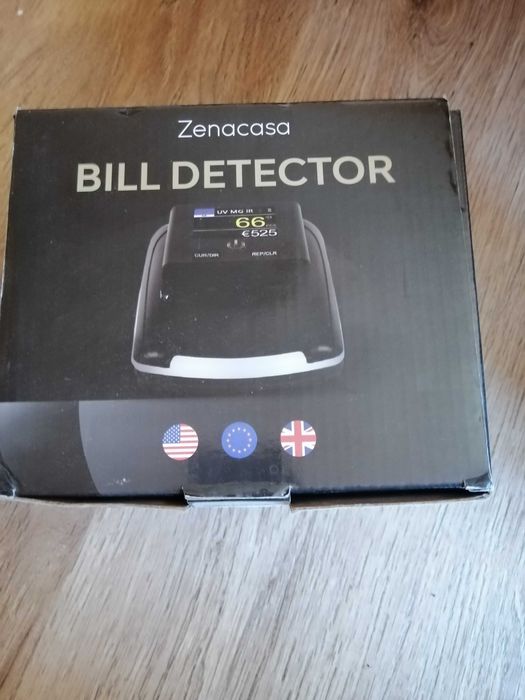 Детектор за фалшиви банкноти и брояч на пари 2в1