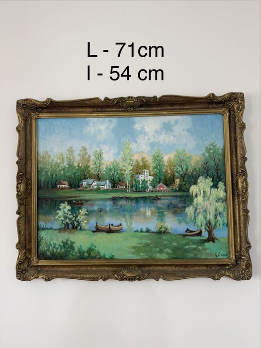 Tablou Pictura in Ulei Semnat ! Culori vibrante !