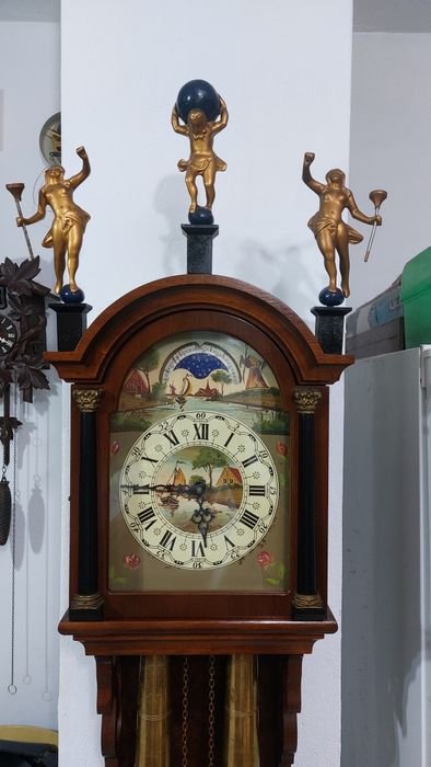 ceas cu pendul Zaanse Wuba Warmink Holland