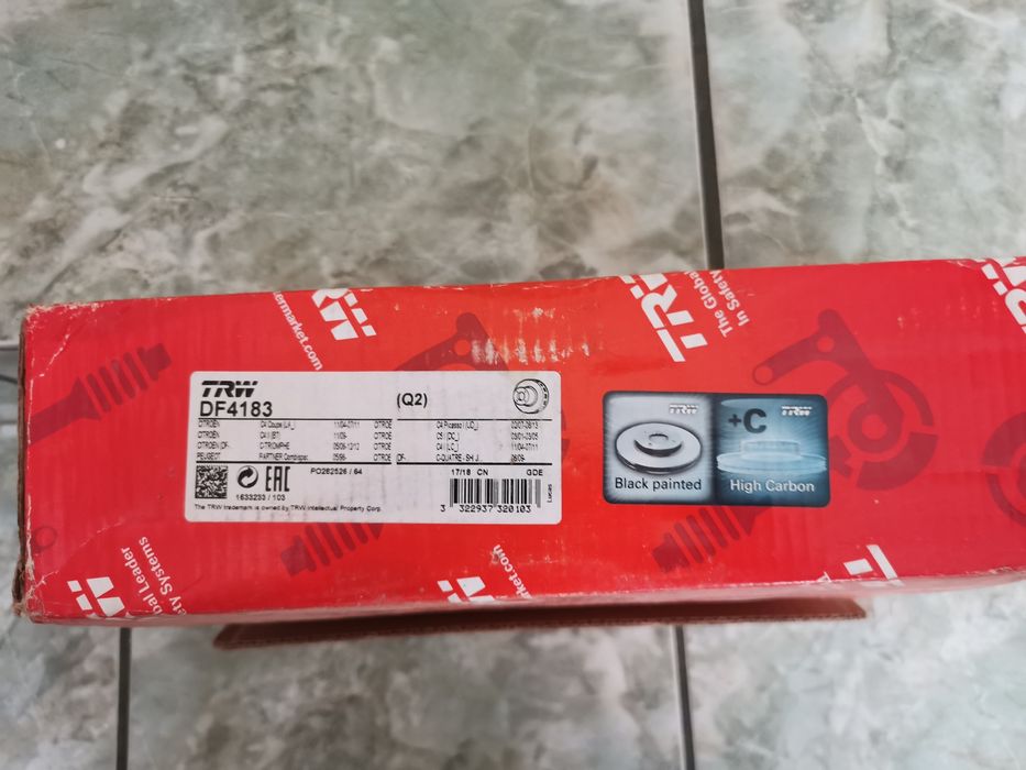 Discuri frana fata Peugeot/Citroen