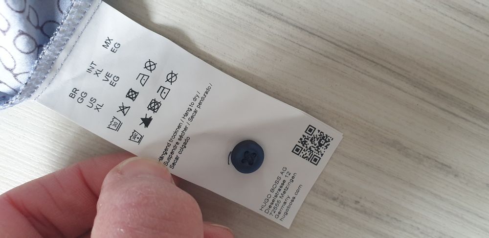 Hugo Boss Magneton_1 Stretch Cotton Slim Fit  XL НОВО! ОРИГИНАЛНА Риза