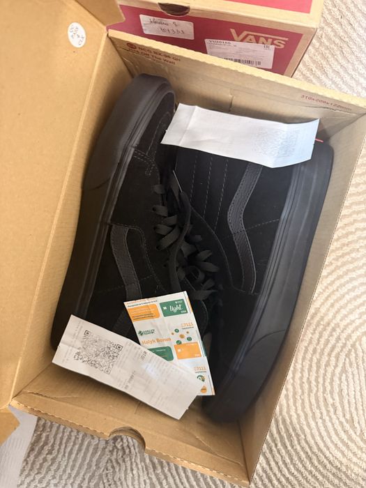 Оригинал Vans Sk8-Hi All Black