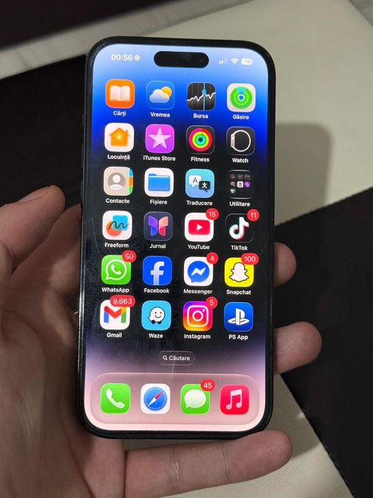 Iphone 14 pro 256 gb 88 baterie tot original !