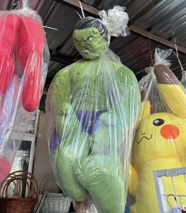 Голяма Плюшена играчка Хълк 60см Hulk