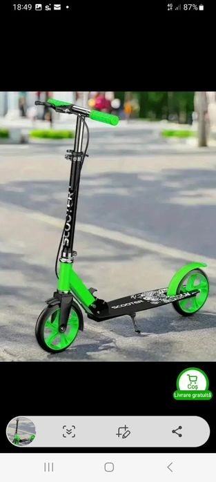 Vand trotineta nonelectica pliabila