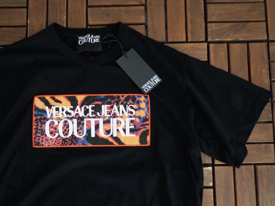 Мъжка тениска Versace Jeans Couture logo patch T-shirt